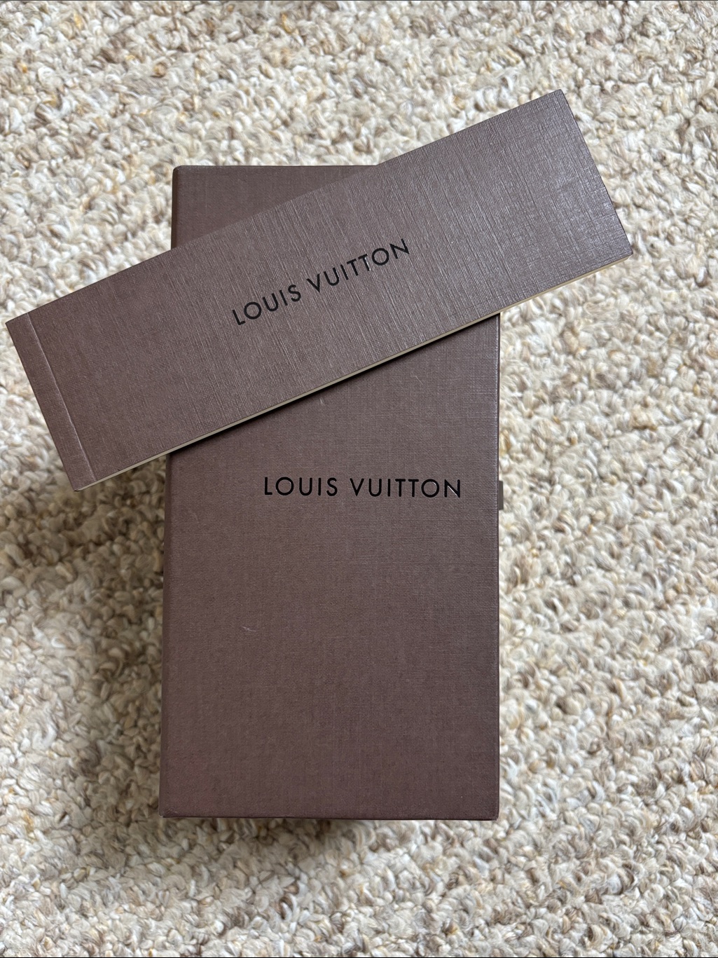 Louis Vuitton Brown Sunglasses Empty Box